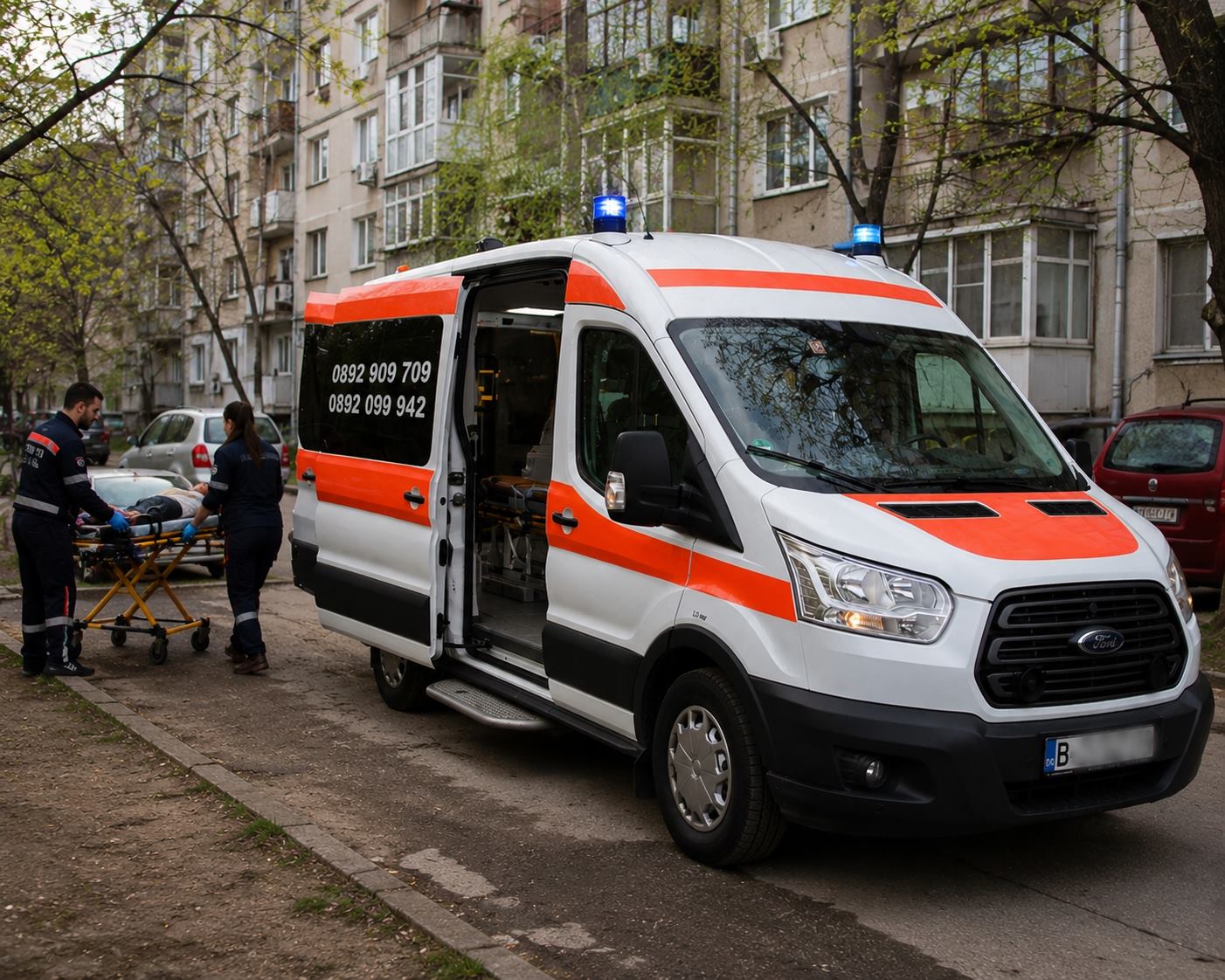 Превоз на лежащо болен с носилка и частна линейка във Варна